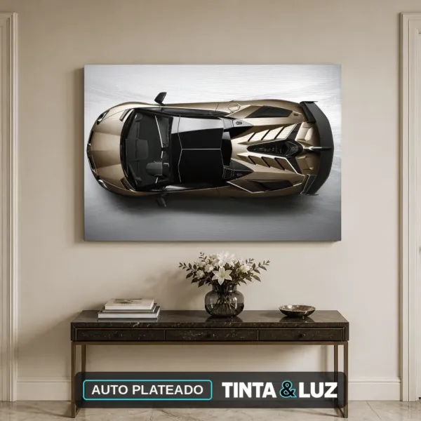 AUTO PLATEADO