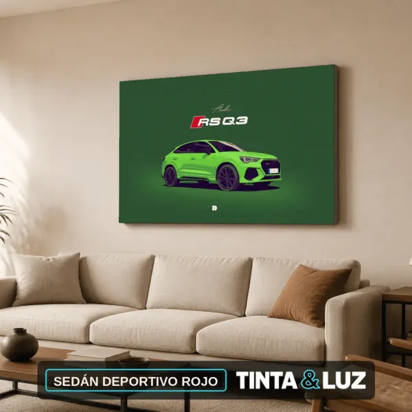SEDÁN DEPORTIVO ROJO