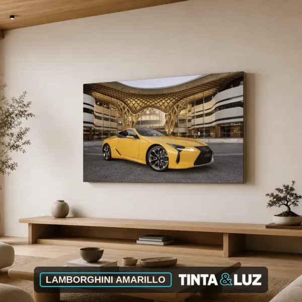 LAMBORGHINI AMARILLO