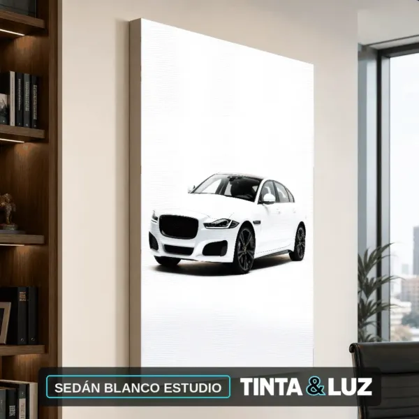 SEDÁN BLANCO ESTUDIO