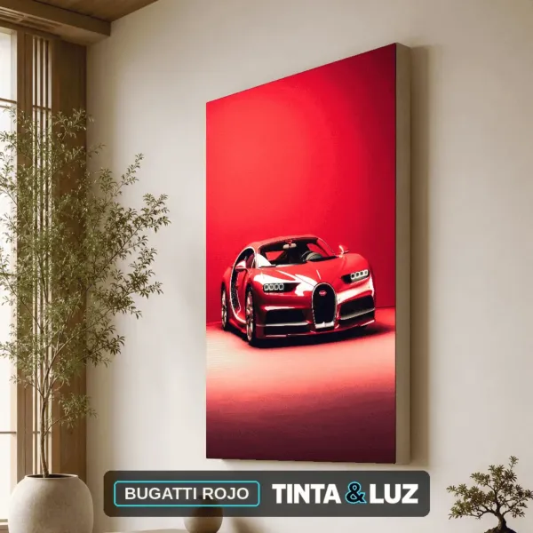 BUGATTI ROJO