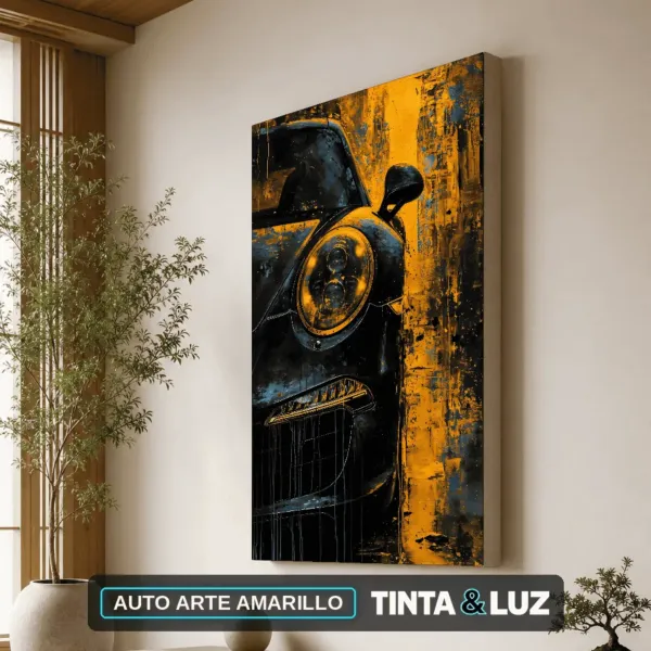 AUTO ARTE AMARILLO