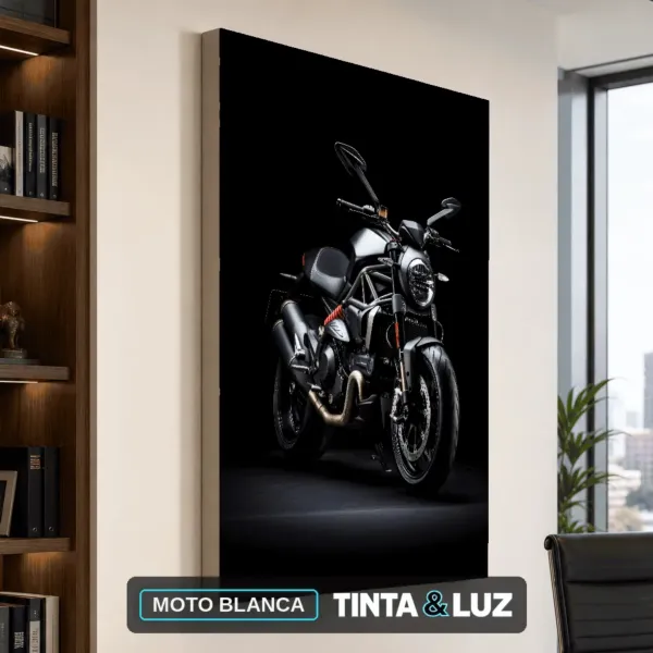 MOTO BLANCA