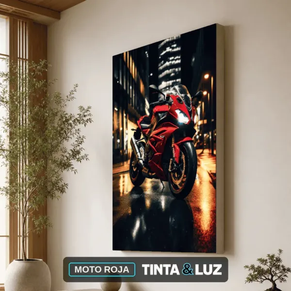 MOTO ROJA