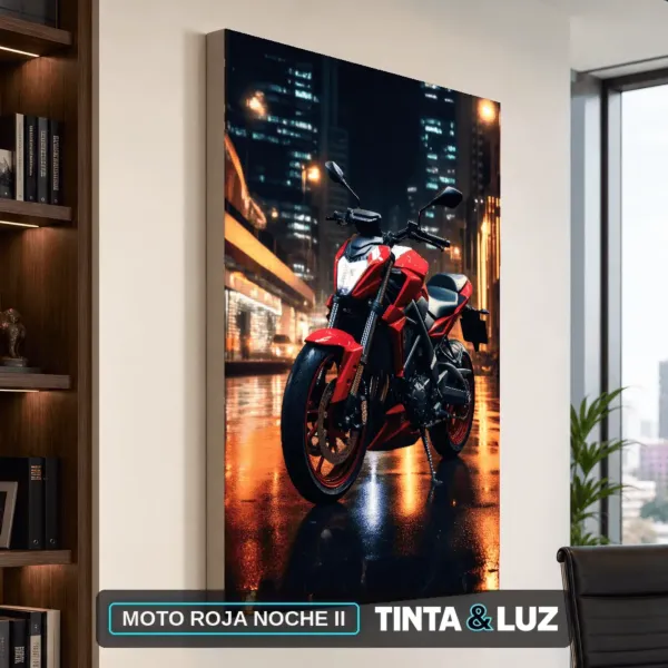 MOTO ROJA NOCHE II