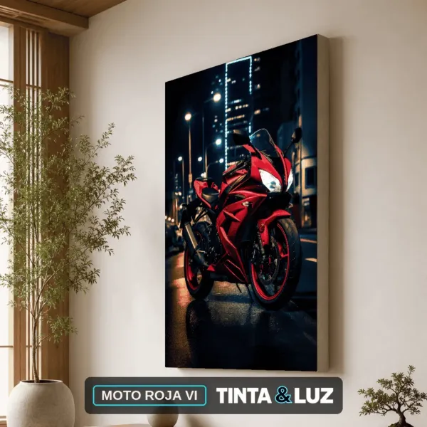 MOTO ROJA VI
