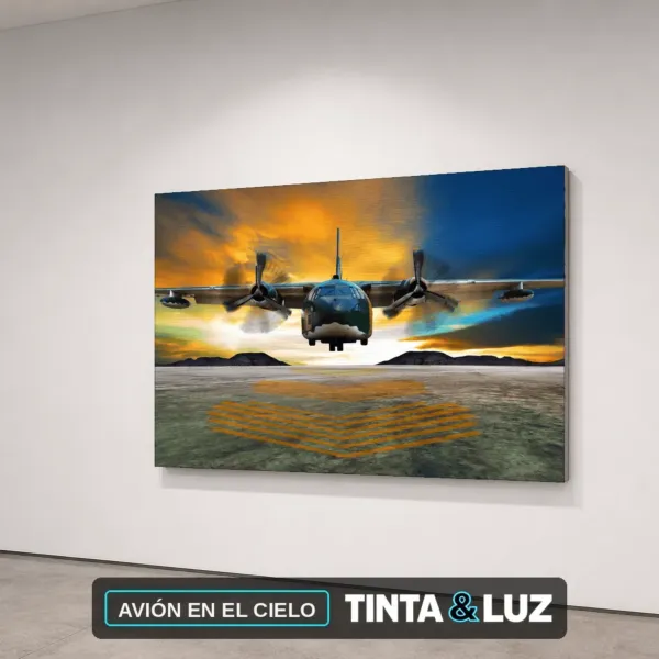 AVIÓN EN EL CIELO