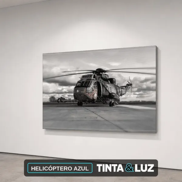 HELICÓPTERO AZUL