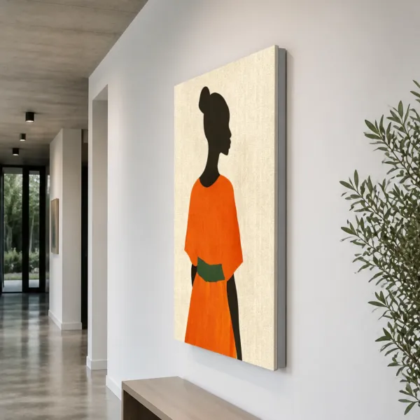 MUJER NARANJA
