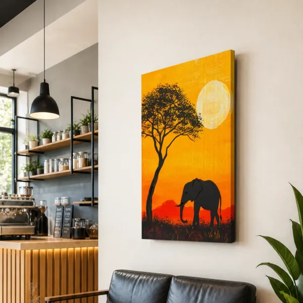 ELEFANTE EN LA SABANA