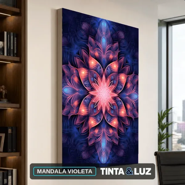 MANDALA VIOLETA