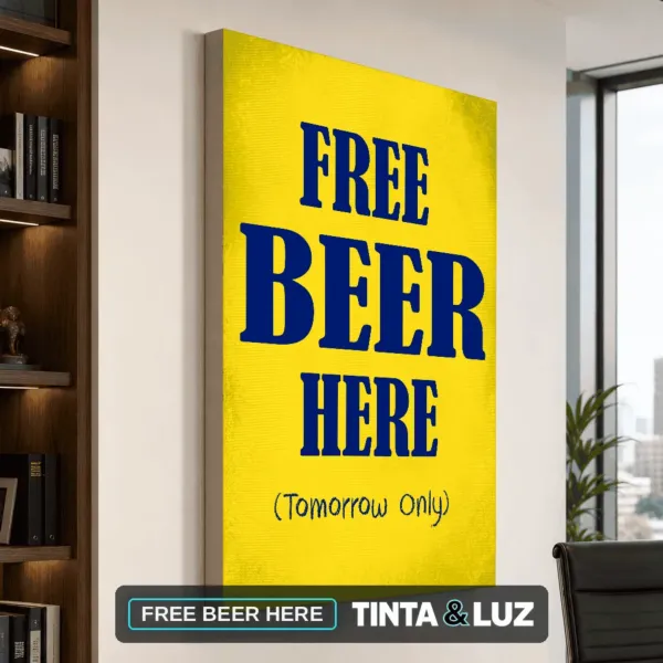 FREE BEER HERE