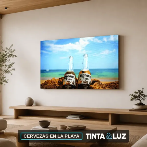 CERVEZAS EN LA PLAYA