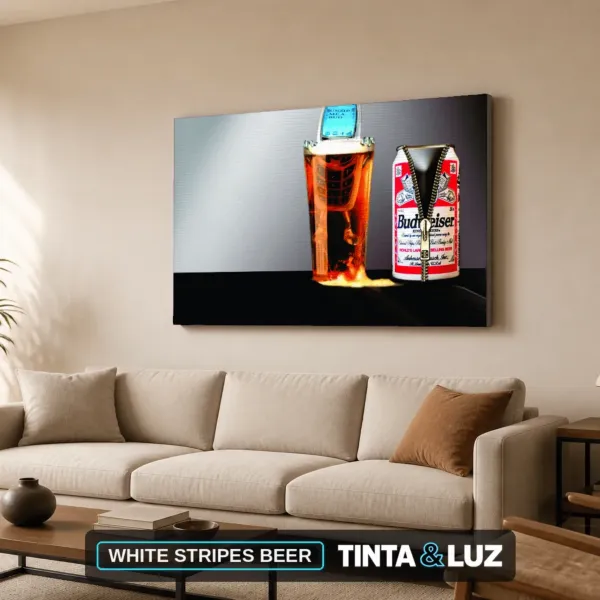 WHITE STRIPES BEER