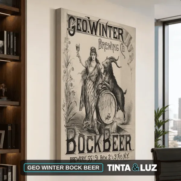 GEO WINTER BOCK BEER