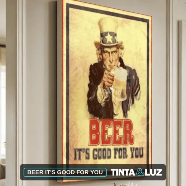 BEER IT'S GOOD FOR YOU