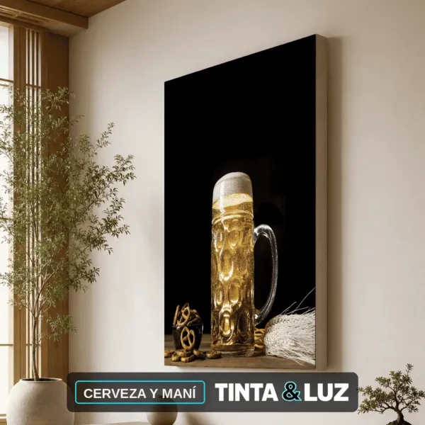CERVEZA Y MANÍ