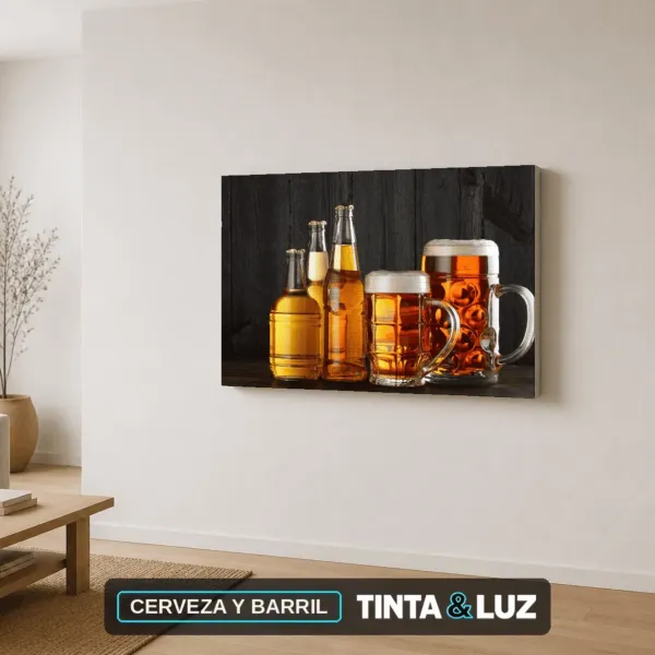 CERVEZA Y BARRIL