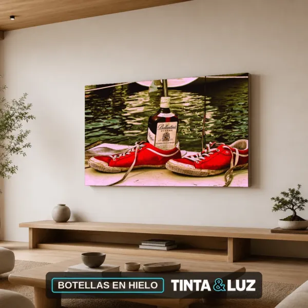 BOTELLAS EN HIELO