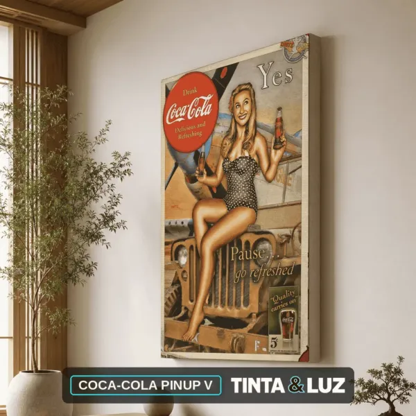 COCA-COLA PINUP V
