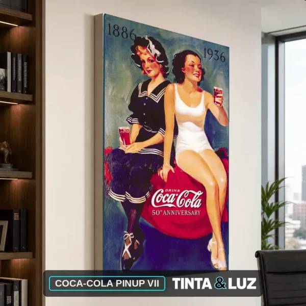 COCA-COLA PINUP VII