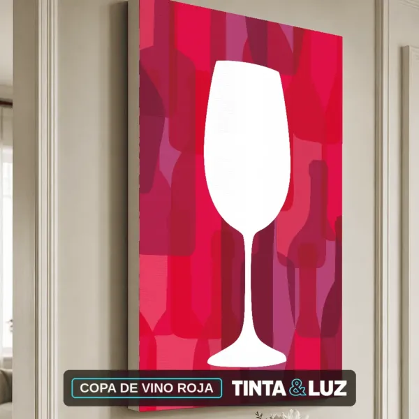 COPA DE VINO ROJA