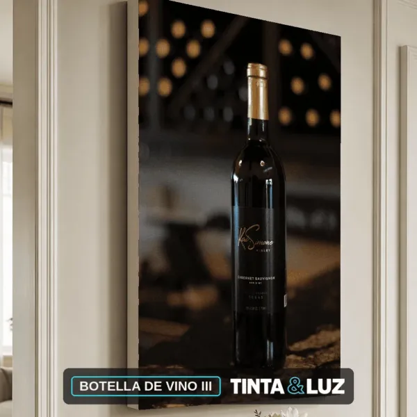 BOTELLA DE VINO III