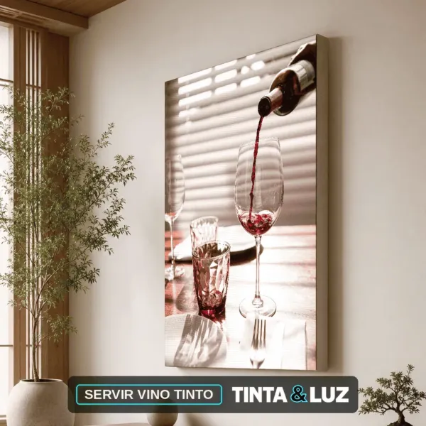 SERVIR VINO TINTO
