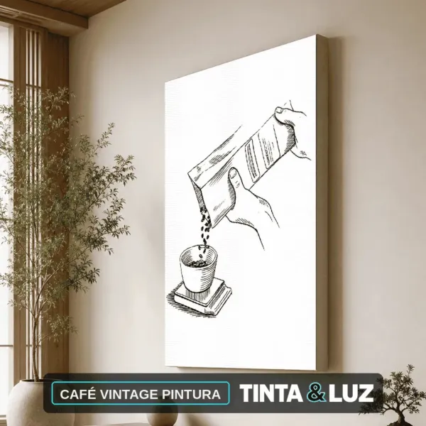 CAFÉ VINTAGE PINTURA