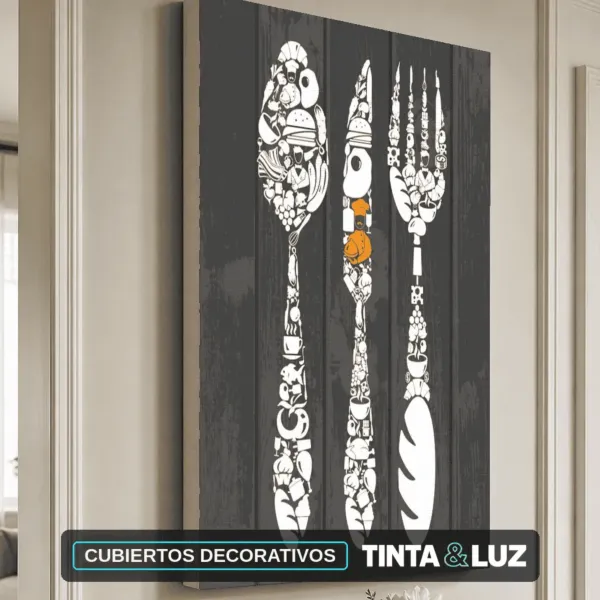 CUBIERTOS DECORATIVOS
