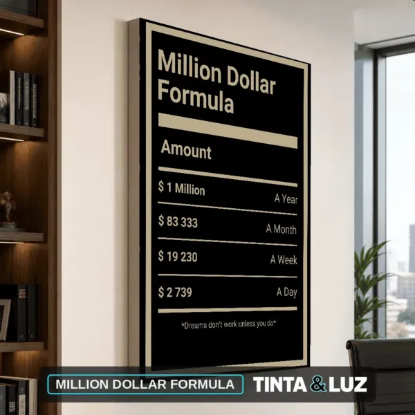 MILLION DOLLAR FORMULA