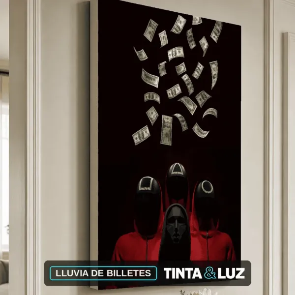 LLUVIA DE BILLETES