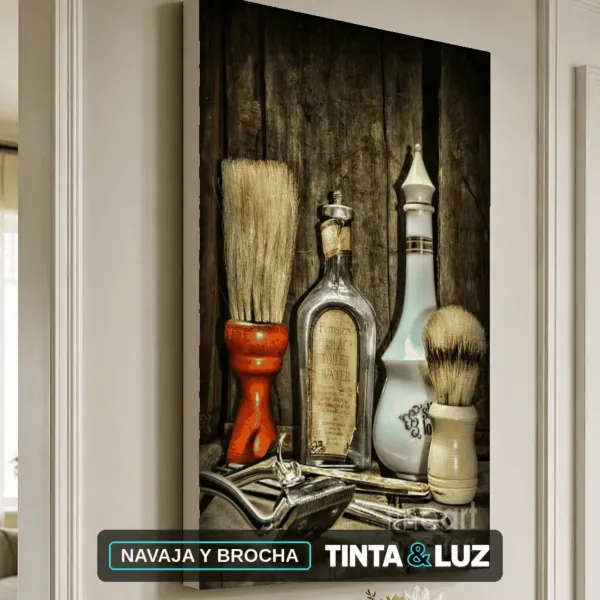 NAVAJA Y BROCHA
