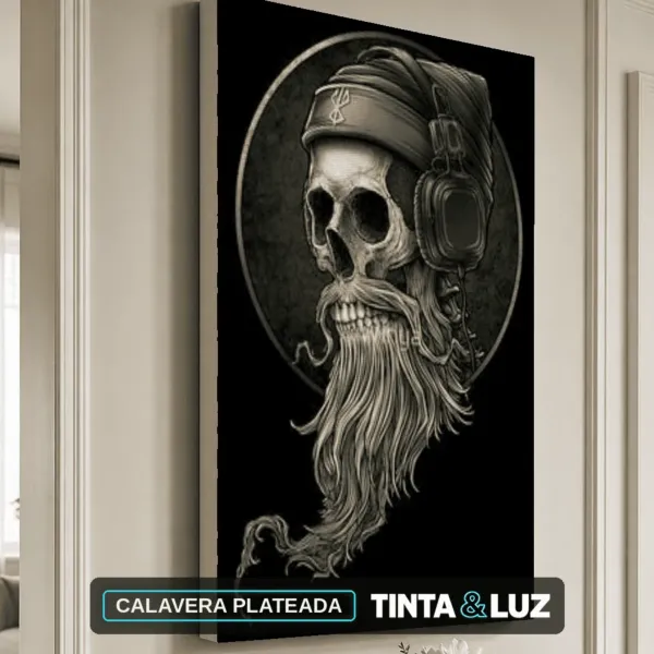 CALAVERA PLATEADA