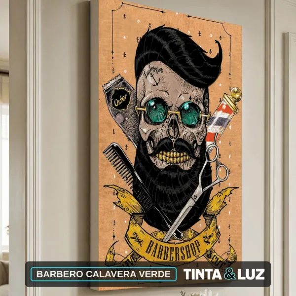 BARBERO CALAVERA VERDE