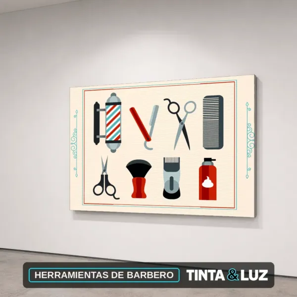 HERRAMIENTAS DE BARBERO