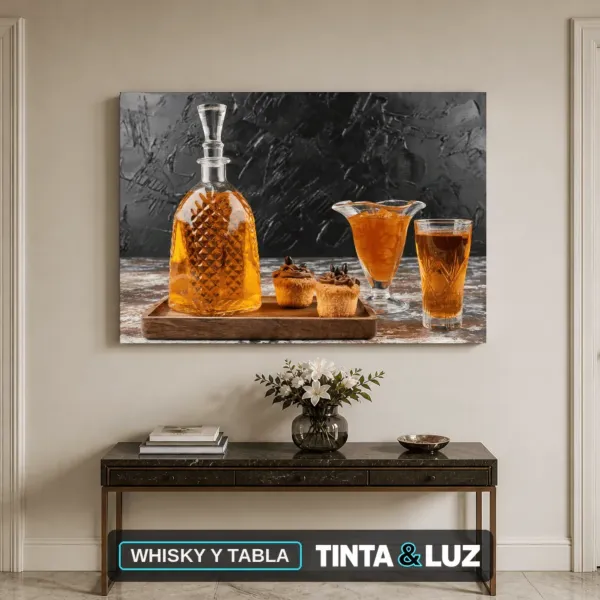 WHISKY Y TABLA
