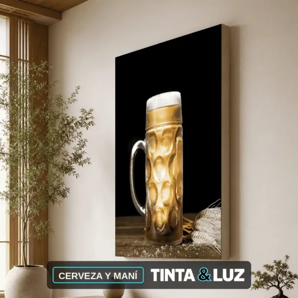 CERVEZA Y MANÍ