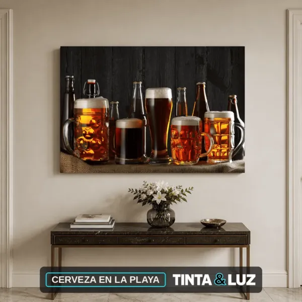 CERVEZA EN LA PLAYA