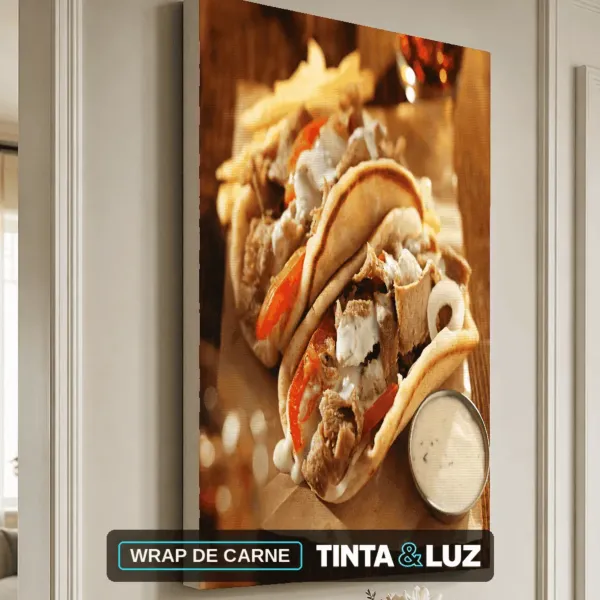 WRAP DE CARNE