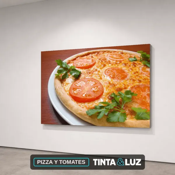 PIZZA Y TOMATES