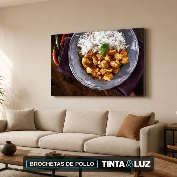 BROCHETAS DE POLLO