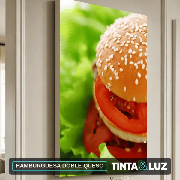 HAMBURGUESA DOBLE QUESO