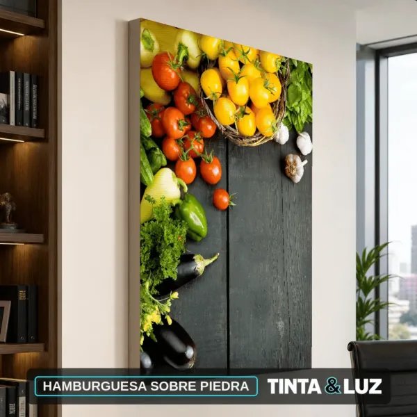HAMBURGUESA SOBRE PIEDRA