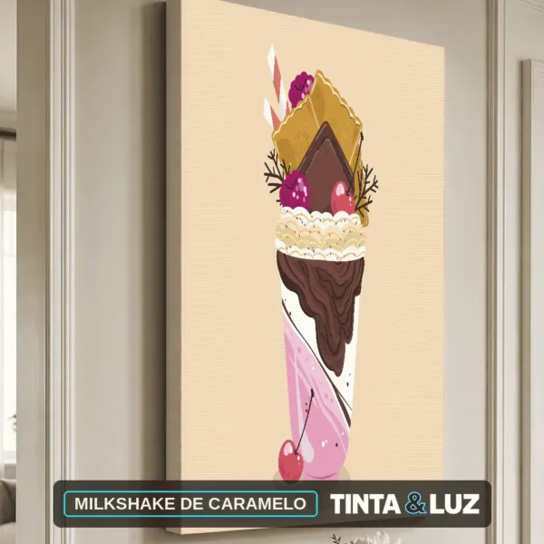 MILKSHAKE DE CARAMELO