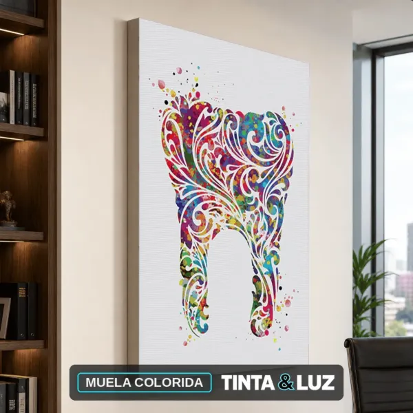 MUELA COLORIDA