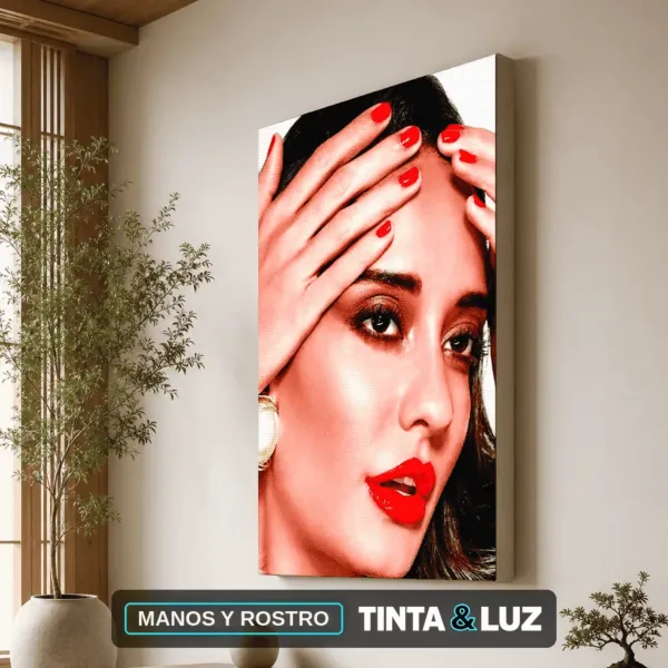 MANOS Y ROSTRO