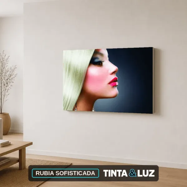 RUBIA SOFISTICADA
