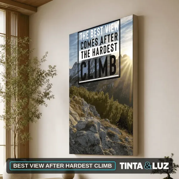 BEST VIEW AFTER HARDEST CLIMB