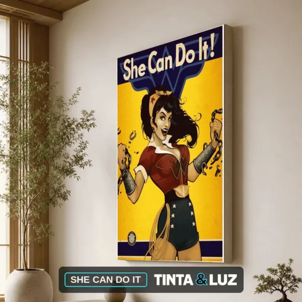 SHE CAN DO IT